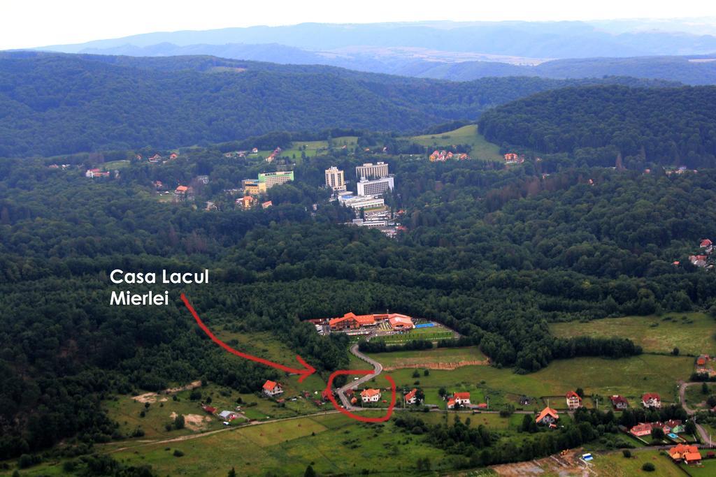 Casa Lacul Mierlei Hotel Szováta Kültér fotó